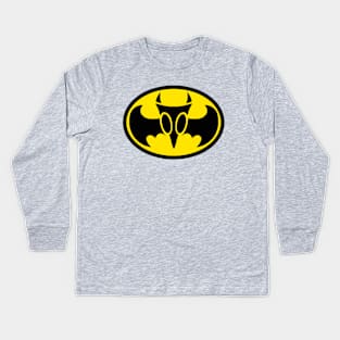 Bat Invader Kids Long Sleeve T-Shirt